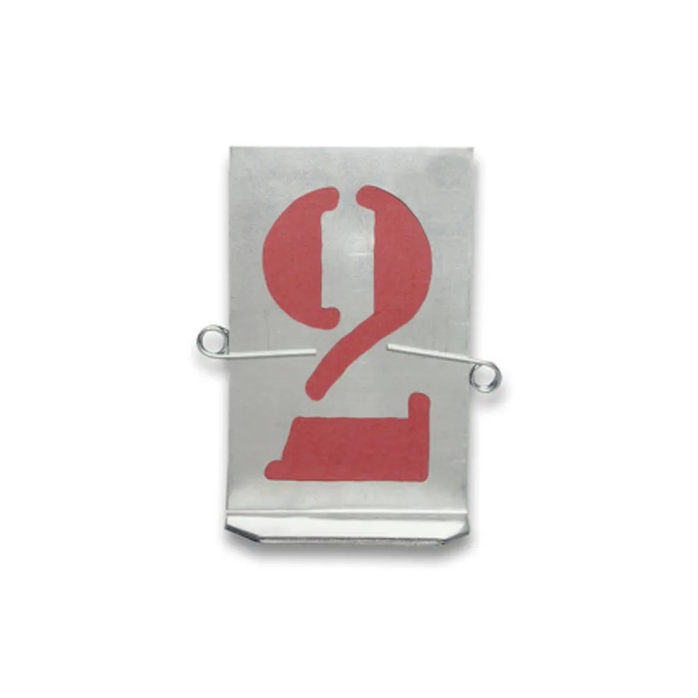 STAMPINI TRAFORATI 10 NUMERI DA 80 MM STAMPINI TRAFORATI 10 NUMERI DA 80 MM