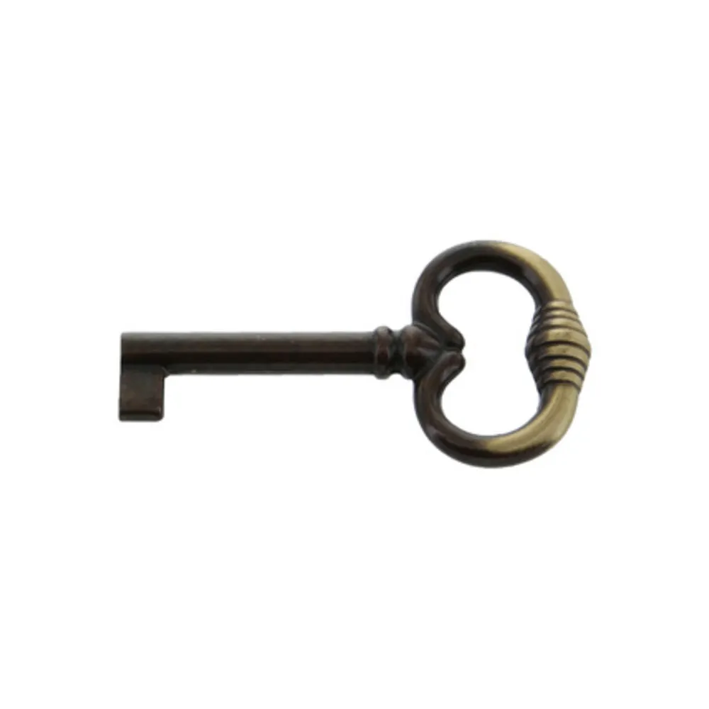 CHIAVE P/MOBILI 33708 35X62 MM BRONZO SFUMATO (25 CHIAVE P/MOBILI 33708 35X62 MM BRONZO SFUMATO (25