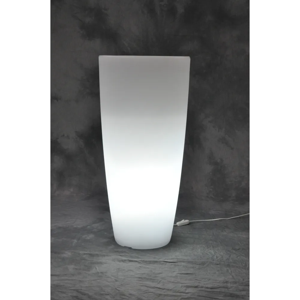 VASO STILO ROUND BRIGHT D 33X70CM LUCE BIANCA VASO STILO ROUND BRIGHT D 33X70CM LUCE BIANCA