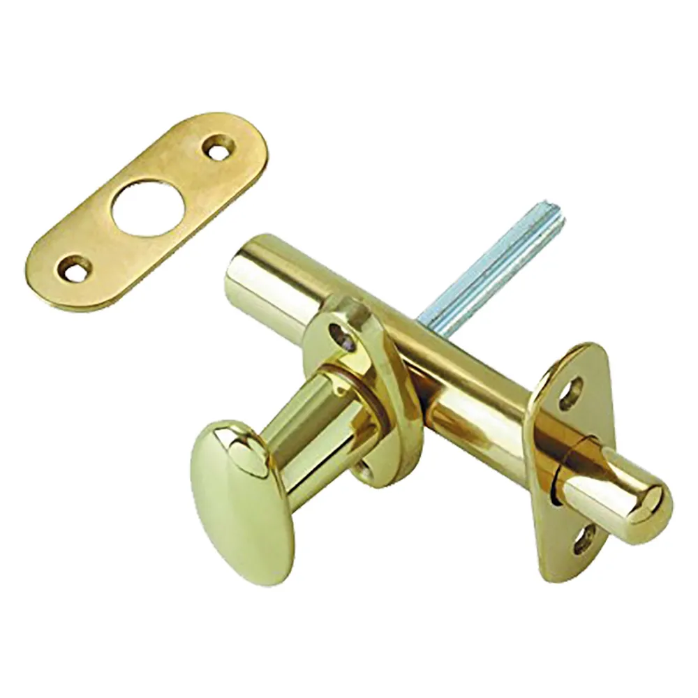 POMOLO OVALE CON CATENACCIO FRONTALE mm 80 - finitura cromo satinato POMOLO OVALE CON CATENACCIO FRONTALE mm 80 - finitura cromo satinato