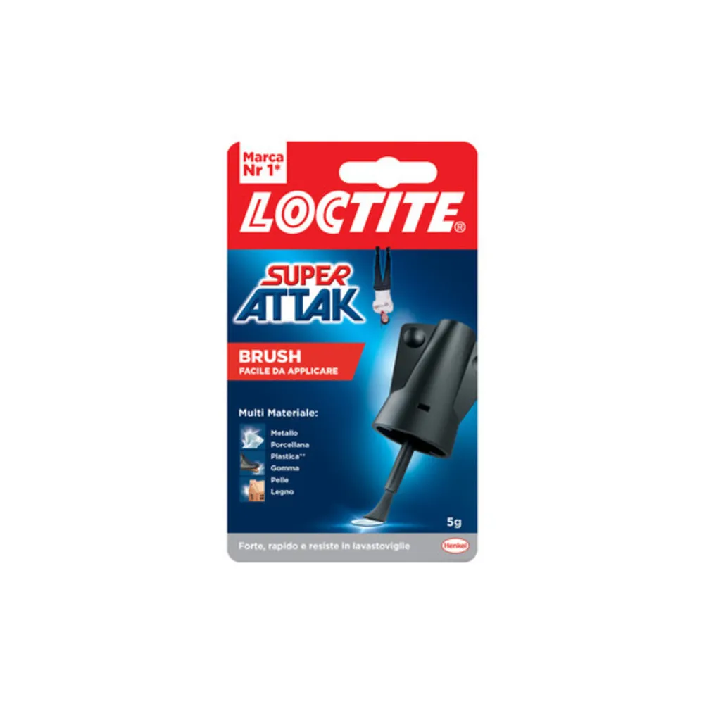 ADESIVO SUPER ATTAK BRUSH 5 G (12