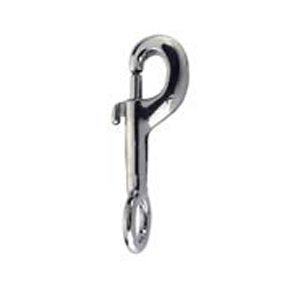 CARABINER WITH FIXED RING 86 MM.