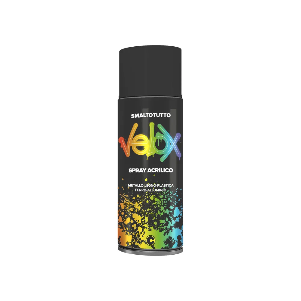 VELOX SPRAY ACRILICO BIANCO OPACO RAL 9010 (6 VELOX SPRAY ACRILICO BIANCO OPACO RAL 9010 (6