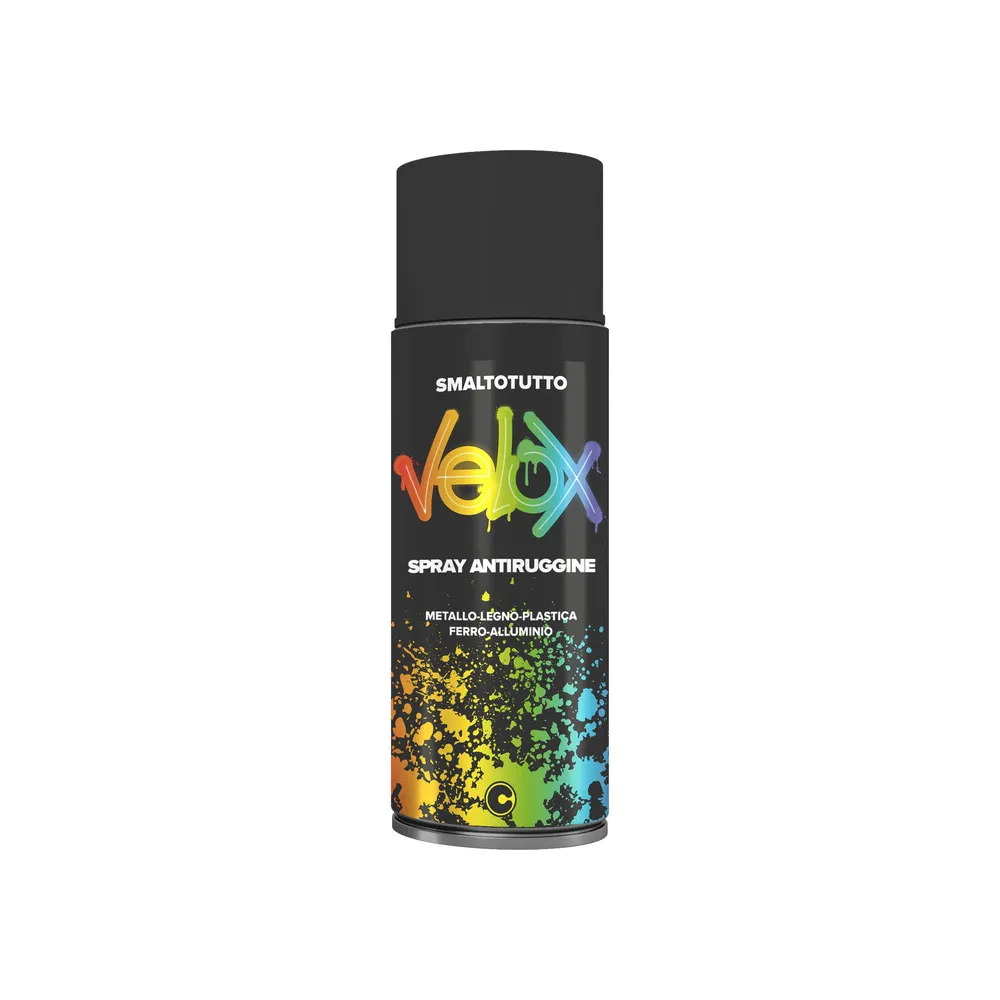 VELOX SPRAY ANTIRUGGINE GRIGIO RAL 7004 (6 VELOX SPRAY ANTIRUGGINE GRIGIO RAL 7004 (6