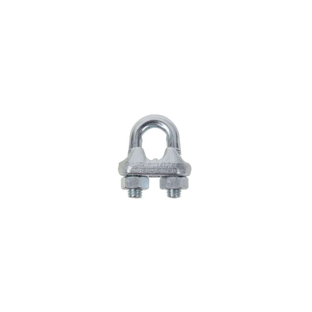 MORSETTO P/FUNE ACCIAIO D  3 MM ROBUR GR.1/8 (100