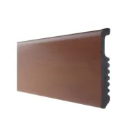 BATTISCOPA 75X8 POLISTIRENE LISCIO 200 CM CILIEGIO (10