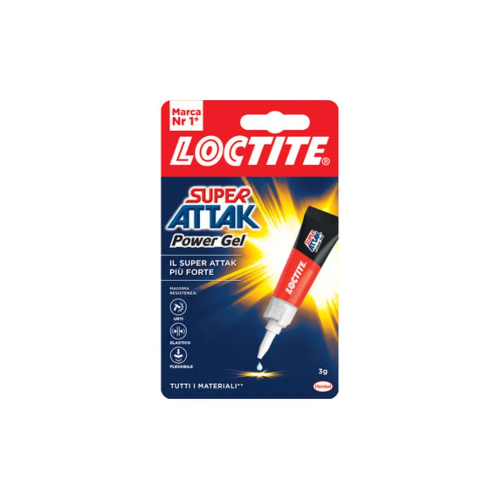ADESIVO SUPER ATTAK POWER GEL 3 G (24