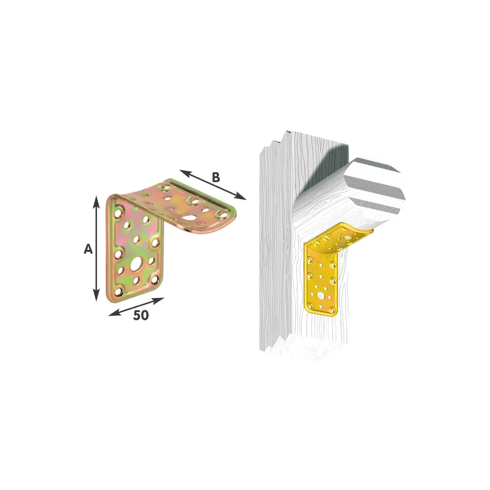 PIASTRA 910 PIANA E TONDA ACC TROP 50X100X100 MM (25