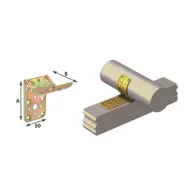 PIASTRA 912 INCROCIO PIANA TON  ACC TROP 50X80X80 MM (25