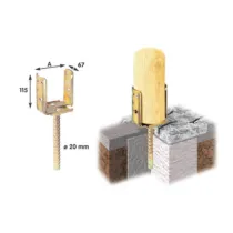 PIASTRA 938 ANCORAGGIO C/ZANCA ACC TROP D 70/150 (4