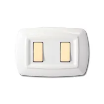 TONDO PLACCA MAGIC PLAST 2P BIANCO (10