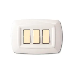 TONDO PLACCA MAGIC PLAST 3P BIANCO (10