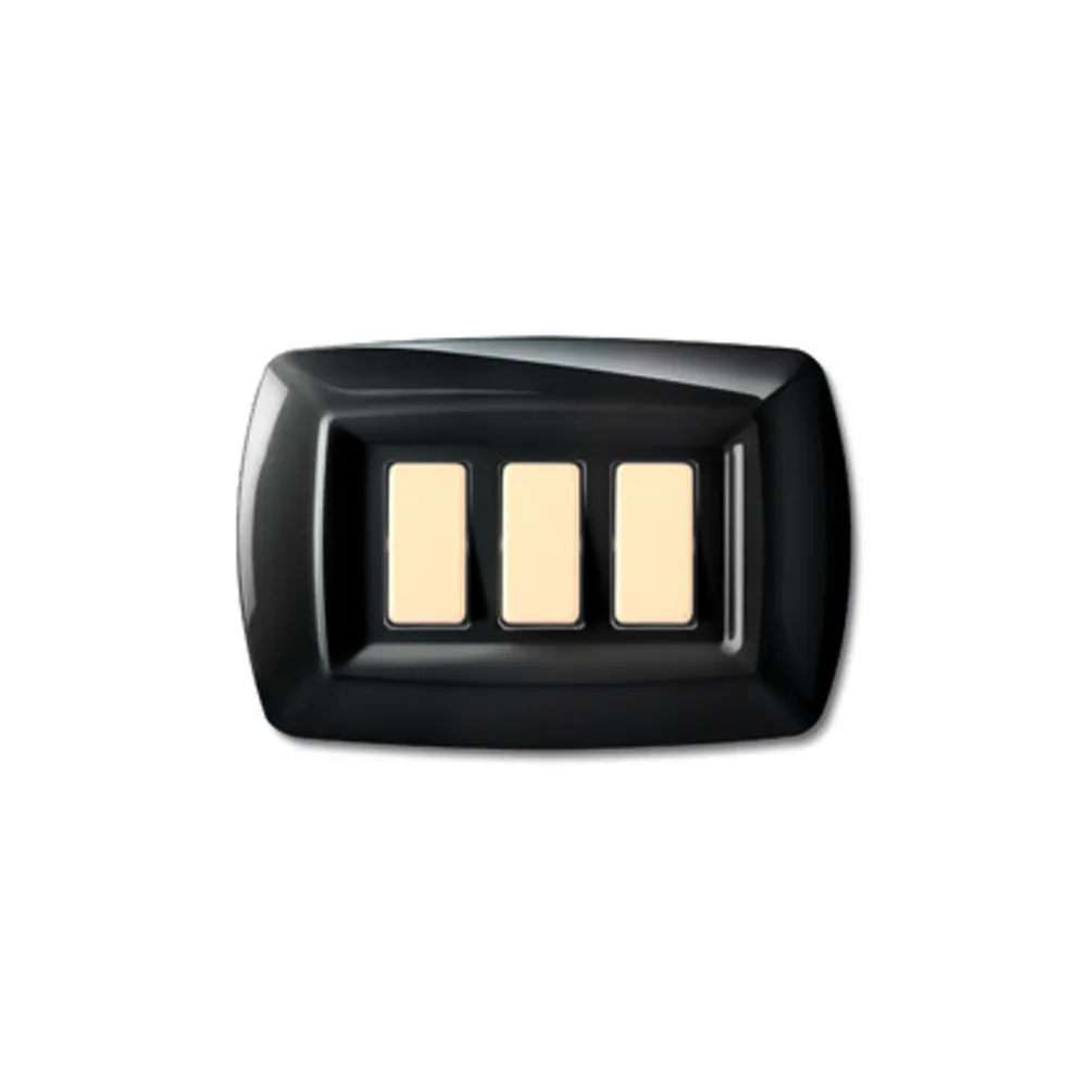 TONDO PLACCA MAGIC PLAST 3P NERO (10