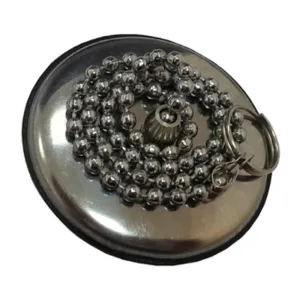 TAPPO P/SANITARI C/PLACCA INOX D 31 MM** (25