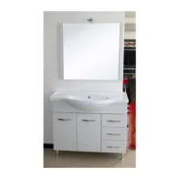 MOBILE BAGNO ANTONELLA 2 ANTE + 3 CASSETTI 105 B.CO PORTUNA