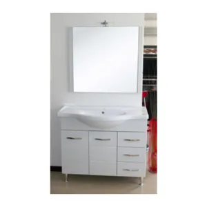 MOBILE BAGNO ANTONELLA 2 ANTE + 3 CASSETTI 105 B.CO PORTUNA