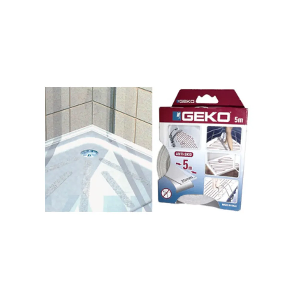 ANTISDRUCCIOLO GEKO BAGNO 25 MM ROT 5 M TRASP ANTISDRUCCIOLO GEKO BAGNO 25 MM ROT 5 M TRASP