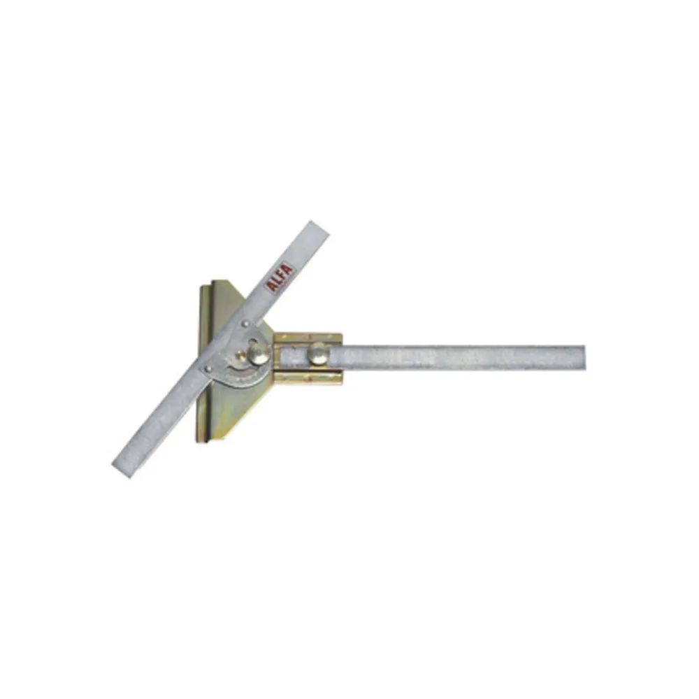 SQUADRA P/PIASTRELLISTA BASE ACCIAO 200 MM