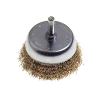 POGGI 485.20 SPAZZOLA A TAZZA ACCIAIO G6 D  85 MM