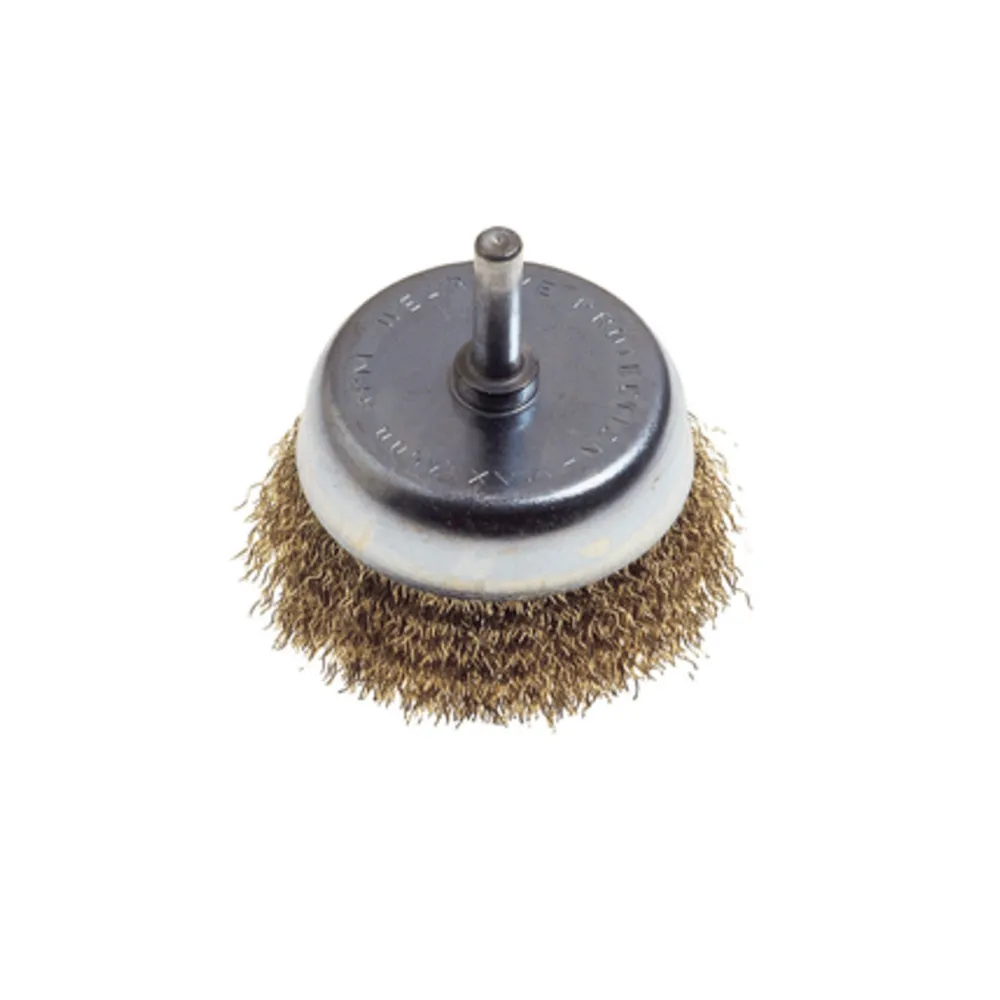 POGGI 485.20 SPAZZOLA A TAZZA ACCIAIO G6 D 85 MM POGGI 485.20 SPAZZOLA A TAZZA ACCIAIO G6 D 85 MM