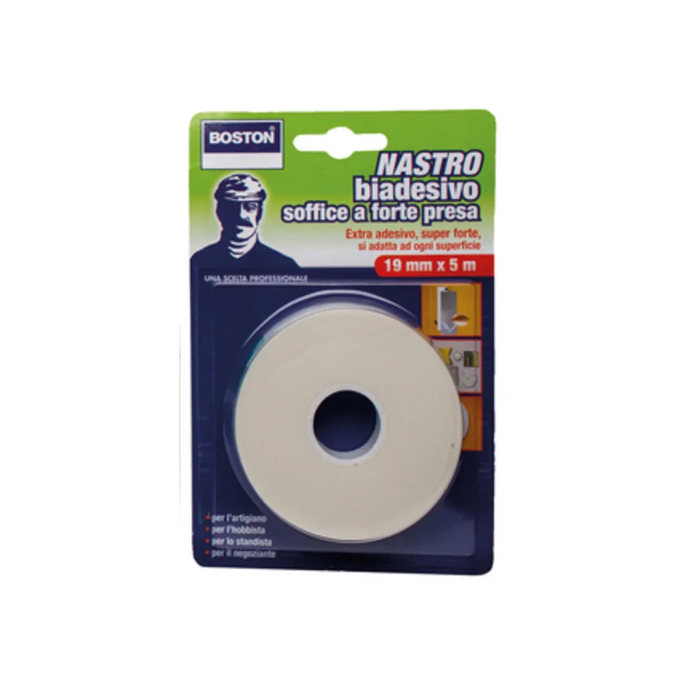 BOSTON NASTRO BIADESIVO FORTE 19MMX5M (12