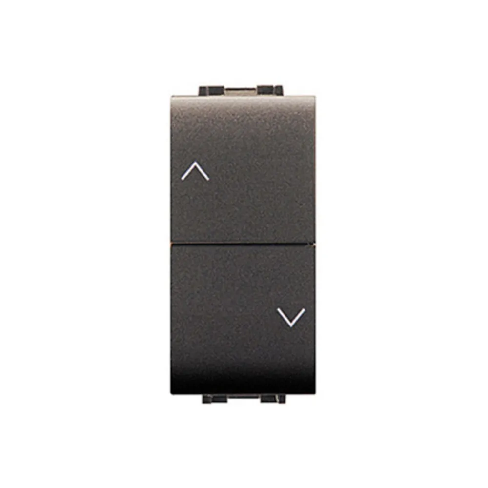 LIFE 4022 DOPPIO PULSANTE P/TAPPARELLE GRIGIO A LIFE 4022 DOPPIO PULSANTE P/TAPPARELLE GRIGIO A