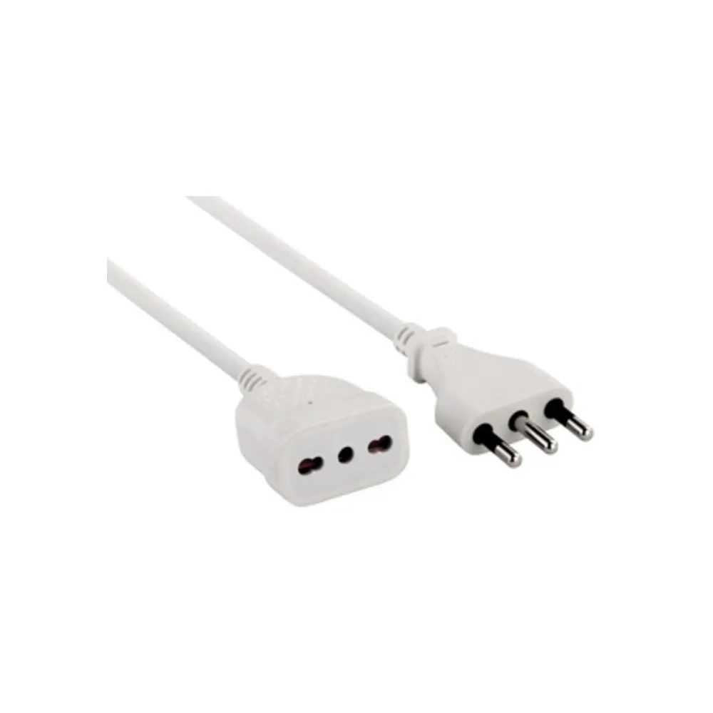 PROLUNGA LINEARE 5 M SEZ 3X1 16A BIPASSO BIANCO* (5 PROLUNGA LINEARE 5 M SEZ 3X1 16A BIPASSO BIANCO* (5