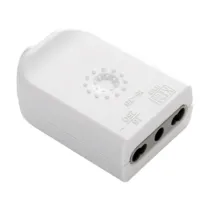PRESA BIPASSO 2P+T BIANCO FIG.1 (25