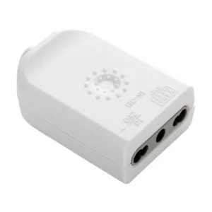 PRESA BIPASSO 2P+T BIANCO FIG.1 (25