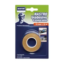 BOSTON NASTRO BIADESIVO 15MMX10M TRASPARENTE (12