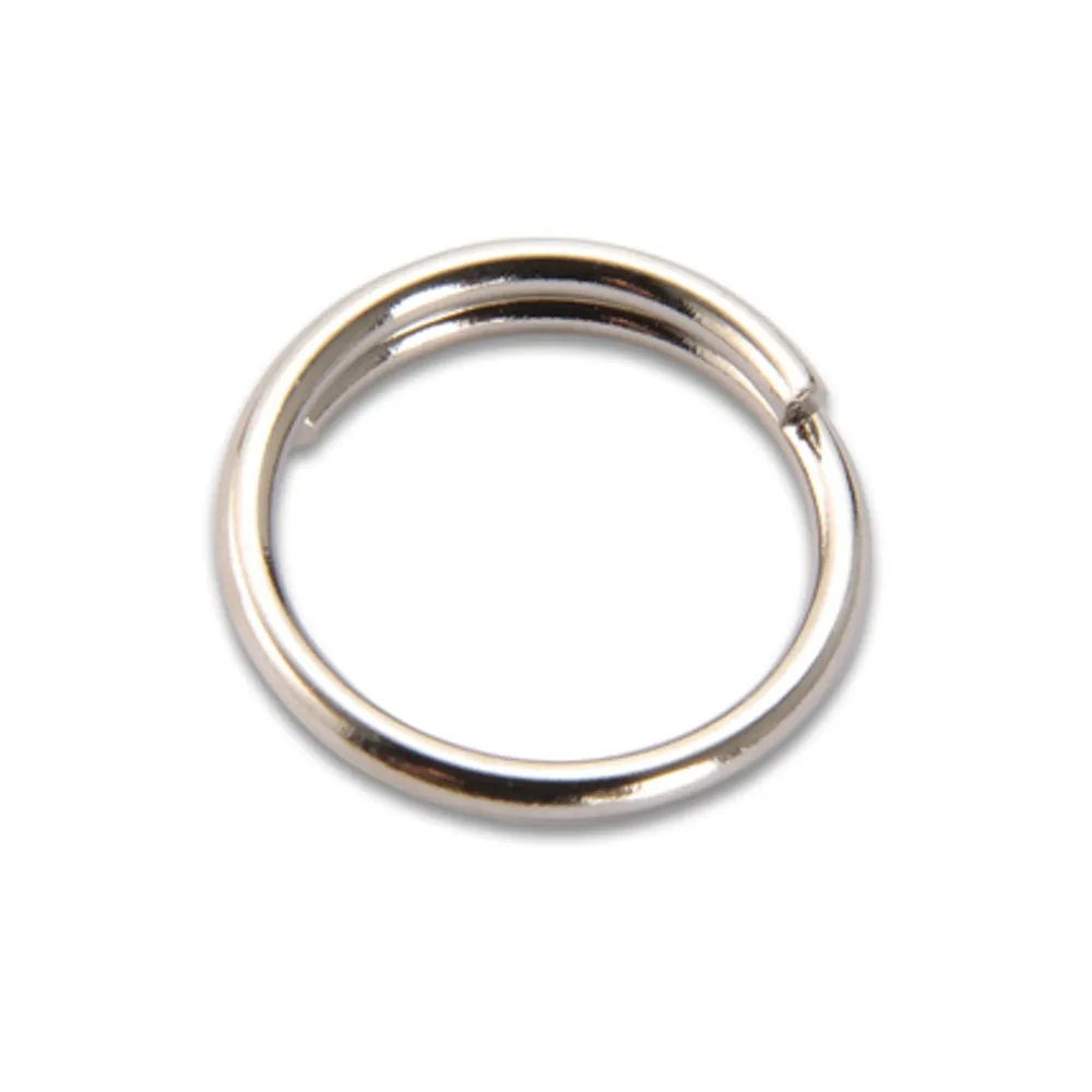 ANELLO P/CATENA A PERLINE OTTONE NICHEL D 14 MM (2 ANELLO P/CATENA A PERLINE OTTONE NICHEL D 14 MM (2