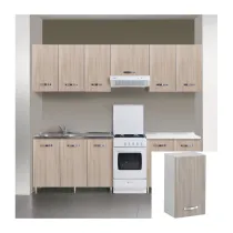 KIT CUCINA PENSILE 1 ANTA 40X30XH72 CM OLMO