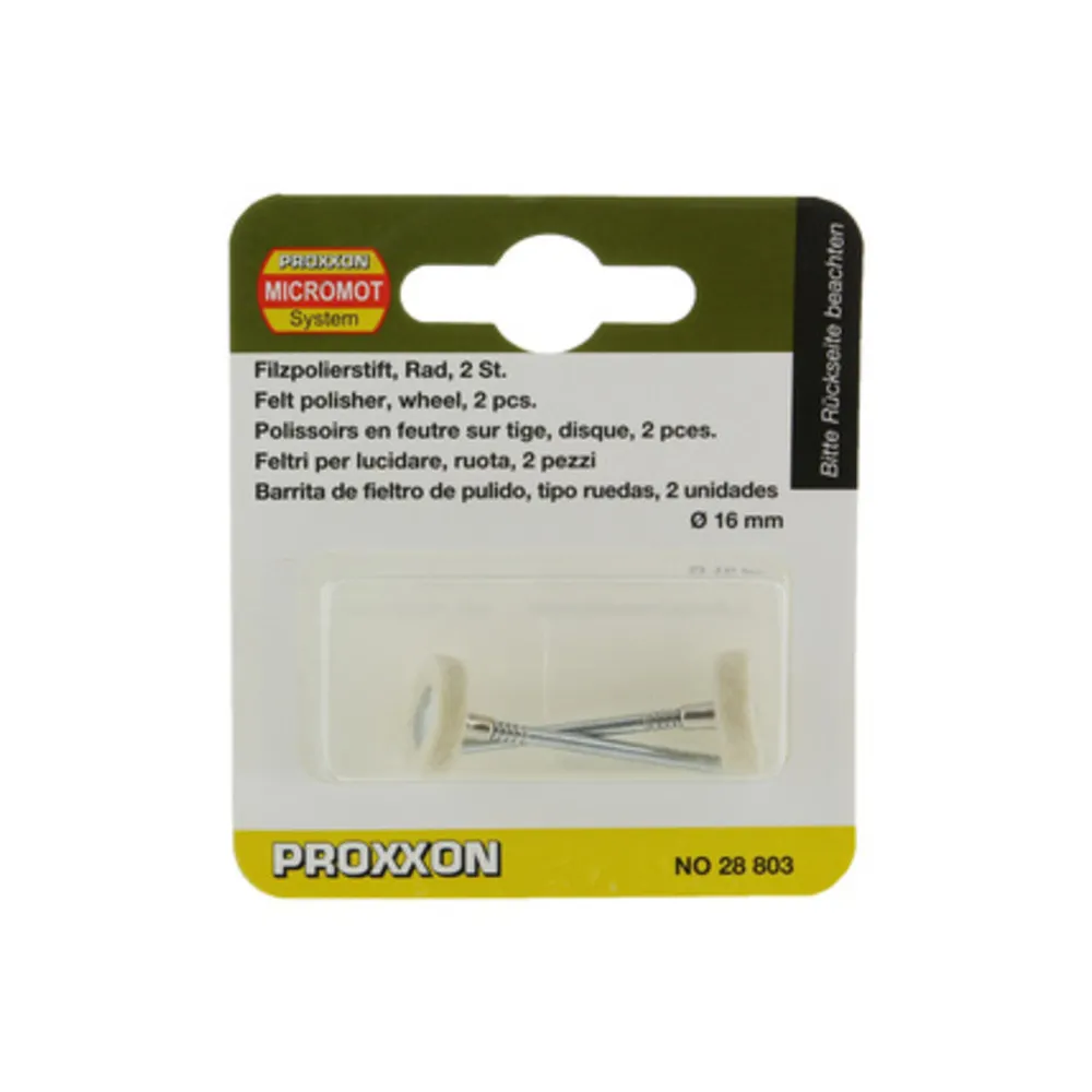 FELTRI A DISCO 2 PZ PROXXON 28803