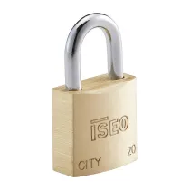 CITY BY ISEO LUCCHETTO OTT RETTANGOLARE 20 MM (10