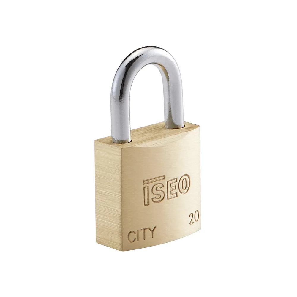 CITY BY ISEO LUCCHETTO OTT RETTANGOLARE 20 MM (10