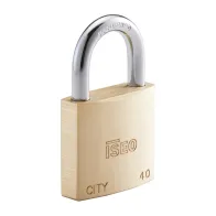 CITY BY ISEO LUCCHETTO OTT RETTANGOLARE 40 MM (10