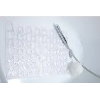 GEDY CO3675 TAPPETO VASCA VINILE CUORE 36X75 TRASP