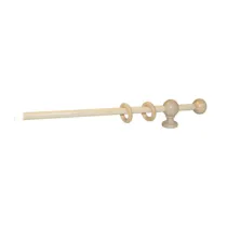 BASTONE LEGNO A STRAPPO D 23 NATUR. 240CM C/SUPP.