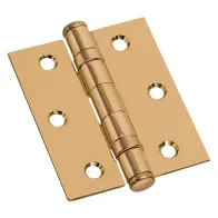 CERNIERA CON CUSCINETTI BRONZATA mm 100 x  75 - sp.3