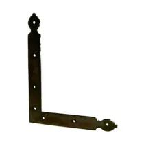 ANGOLARE FERRO POLIMERIZ LIGURIA 200X250 MM NERO (24
