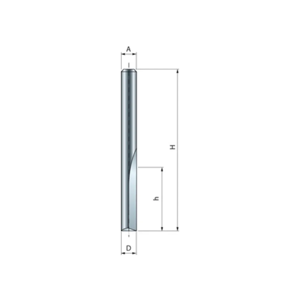 FRESA WIDIA TAGLIENTI DIRITTI 04-10106 D  4X15