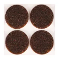 FELTRINO ADESIVO SEDIA MARRONE D 24 MM CF 8 PZ (50