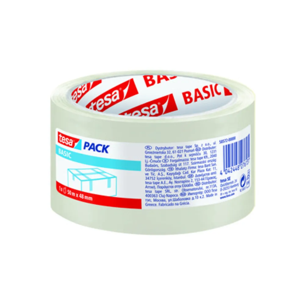 NASTRO IMBALLO TESA 48MMX50M TRASPARENTE (36