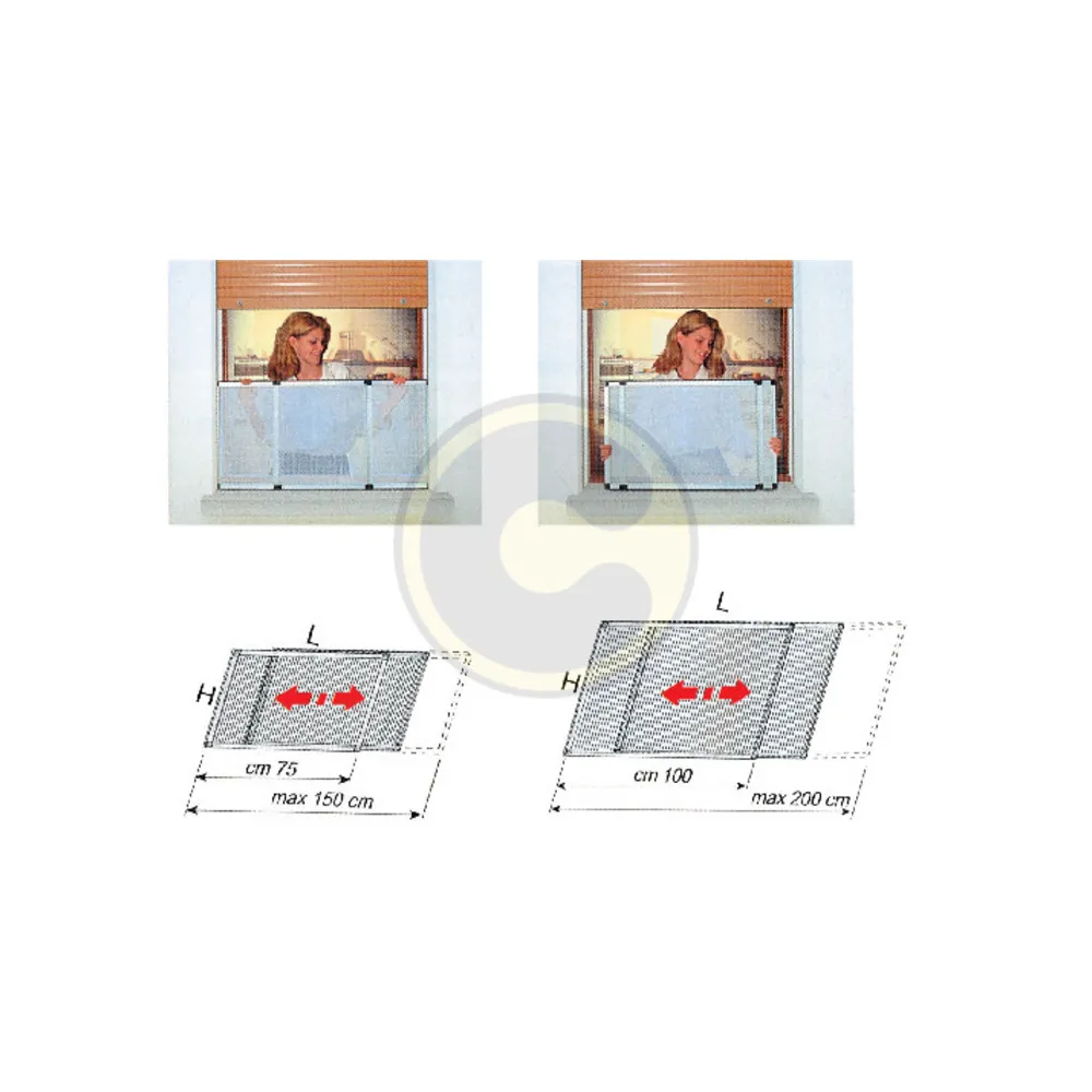 SET 4 SCORREVOLI P/ZANZARIERA ESTENSIBILE SET 4 SCORREVOLI P/ZANZARIERA ESTENSIBILE