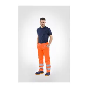 PANTALONE ALTA VISIBILIT ARANCIO TG.  L