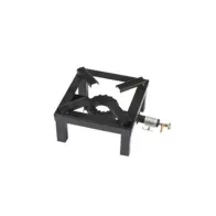 FORNELLONE A GAS 30X30 CM BRUCIAPIU (2