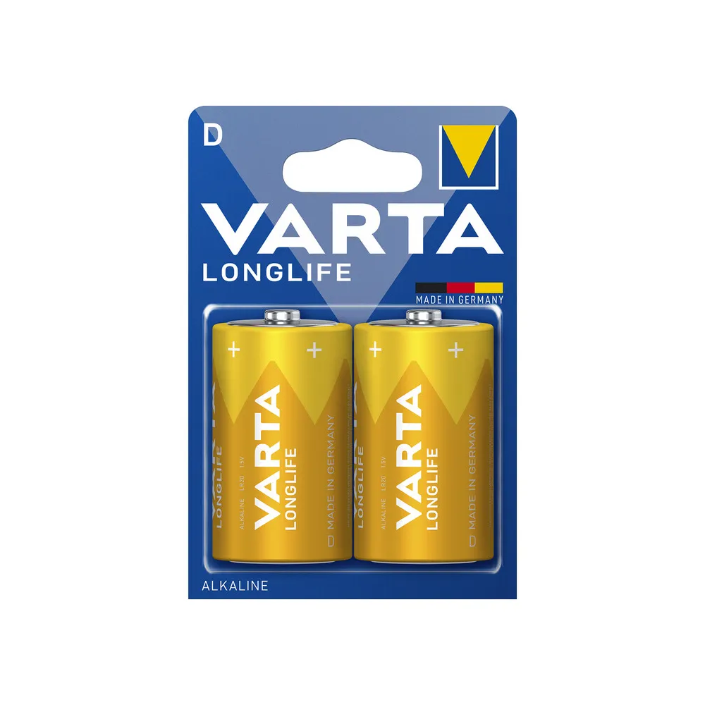 VARTA BATT LONGLIFE ALCALINA TORCIA BL 2 PZ * (10 VARTA BATT LONGLIFE ALCALINA TORCIA BL 2 PZ * (10