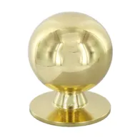 POMOLO OTTONE 2172 1501 D 15 MM TORNITO LUCIDO (25