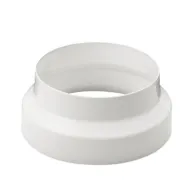 RIDUZIONE P/TUBO DI STUFA D 12/ 8 CM BIANCO