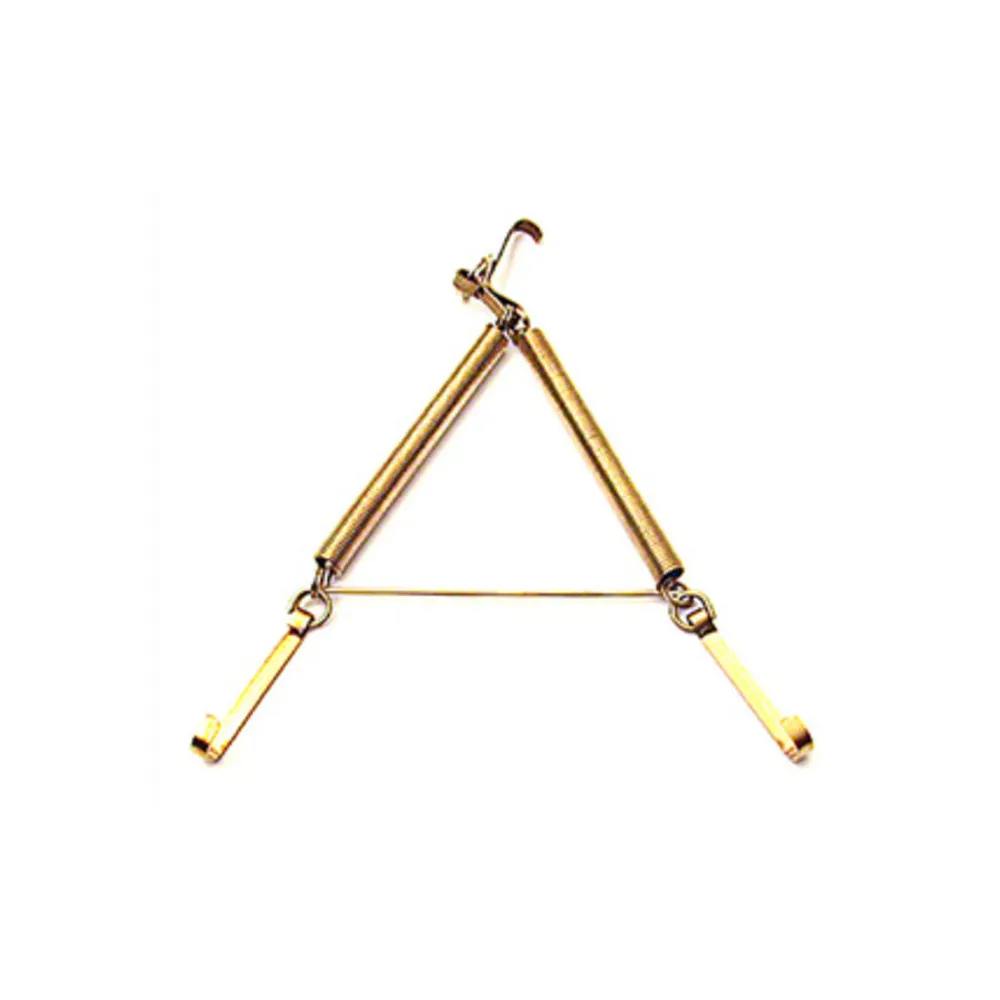 APPENDIPIATTI A MOLLA OTTONATO N. 3 22X33 CM (10